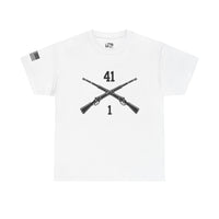 1-41 Infantry - Unisex Heavy Cotton Tee