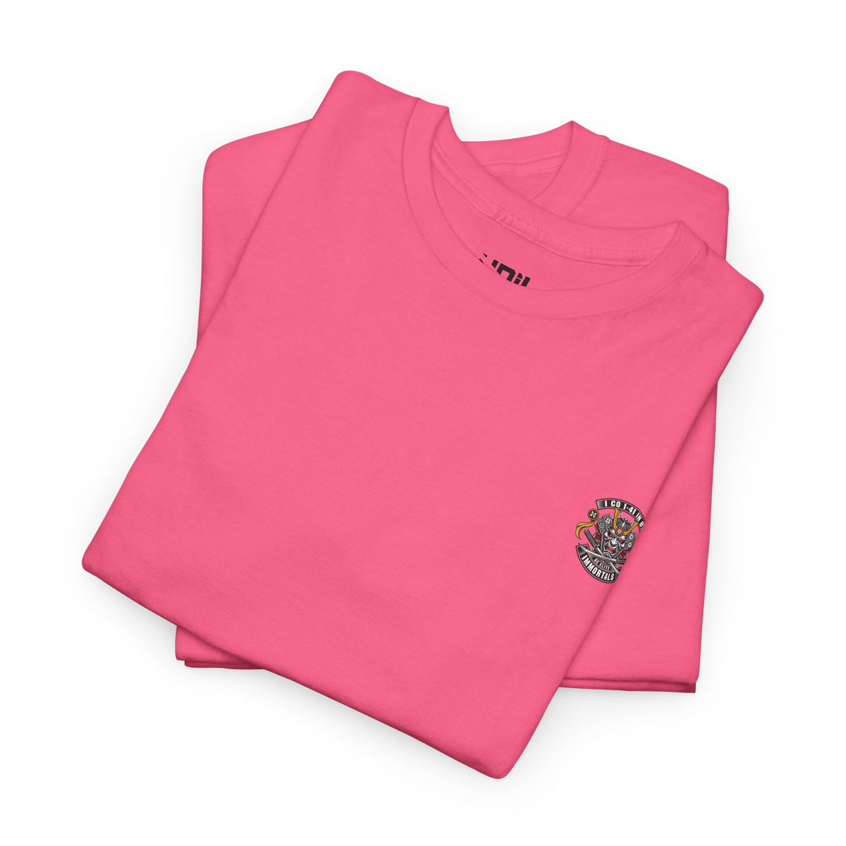 Dynasty I Co 1-41 IN BN EST 1917 1 Minimalist - Unisex Heavy Cotton Tee