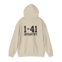 1-41 Infantry - Unisex Heavy Blend™ Hooded Sweatshirt