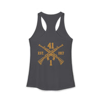 Dynasty 1-41 EST 1917 D1 - Women's Ideal Racerback Tank