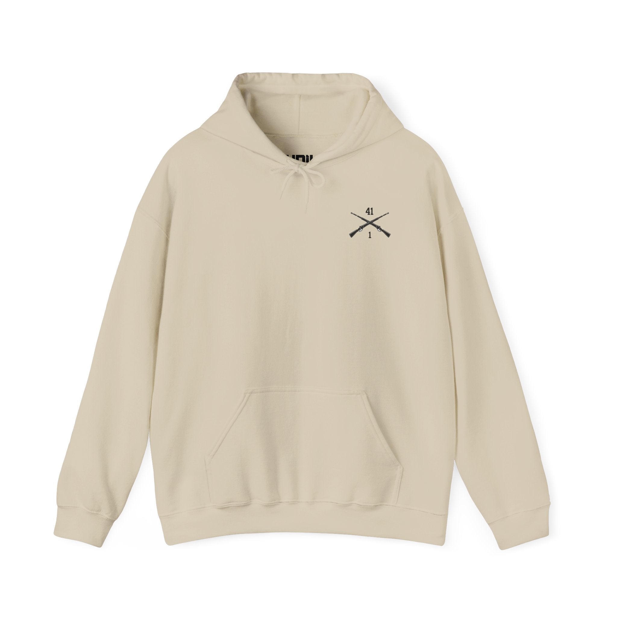 1-41 Infantry Minimalist - Unisex Heavy Blend™ Hooded Sweatshirt