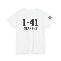 1-41 Infantry - Unisex Heavy Cotton Tee