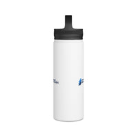 STAT-TIS - Stainless Steel Water Bottle, Handle Lid 18oz