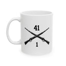 1-41 Infantry - Ceramic Mug
