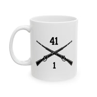 1-41 Infantry - Ceramic Mug