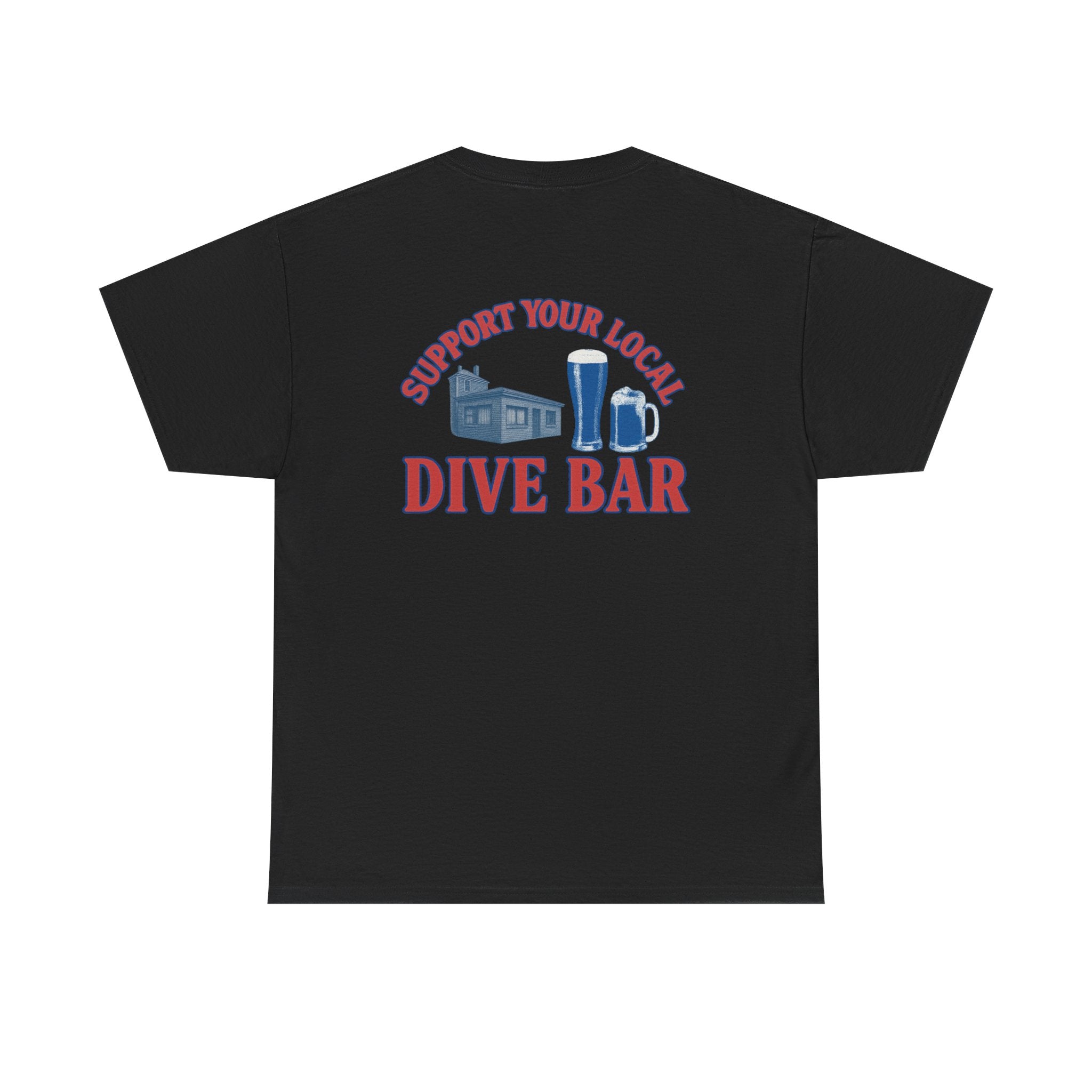 Rome's Bar - Unisex Heavy Cotton Tee (Support Your Local Dive Bar)