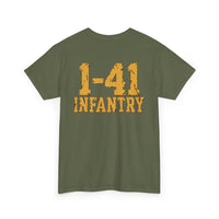 1-41 Infantry EST 1917 D3 - Unisex Heavy Cotton Tee