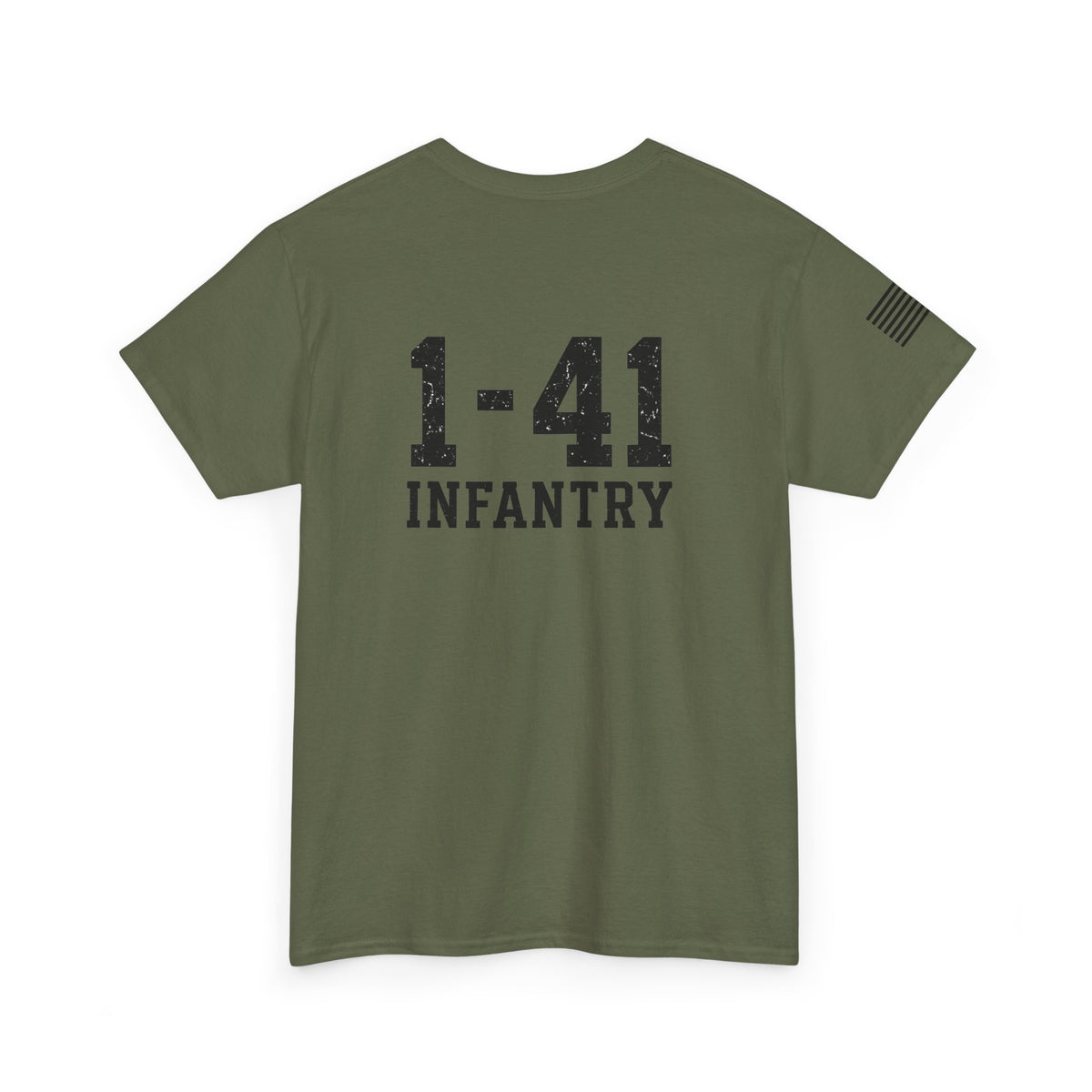 1-41 Infantry Minimalist - Unisex Heavy Cotton Tee