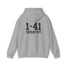 1-41 Infantry Minimalist - Unisex Heavy Blend™ Hooded Sweatshirt