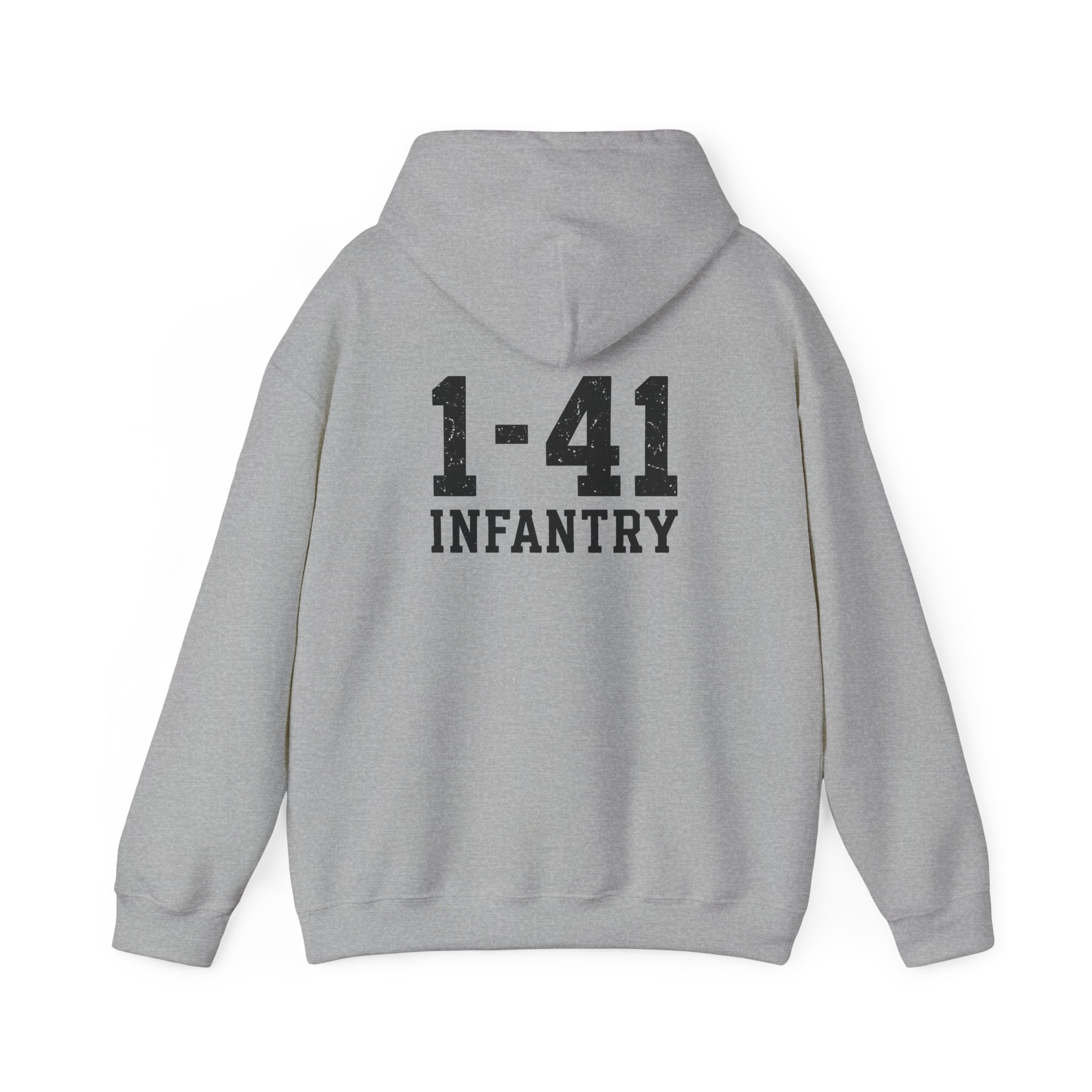 1-41 Infantry Minimalist - Unisex Heavy Blend™ Hooded Sweatshirt