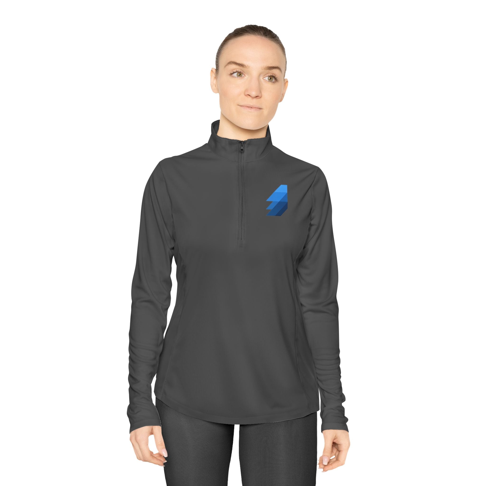 STAT-TIS - Ladies Quarter-Zip Pullover