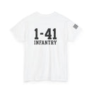 1-41 Infantry Minimalist - Unisex Heavy Cotton Tee