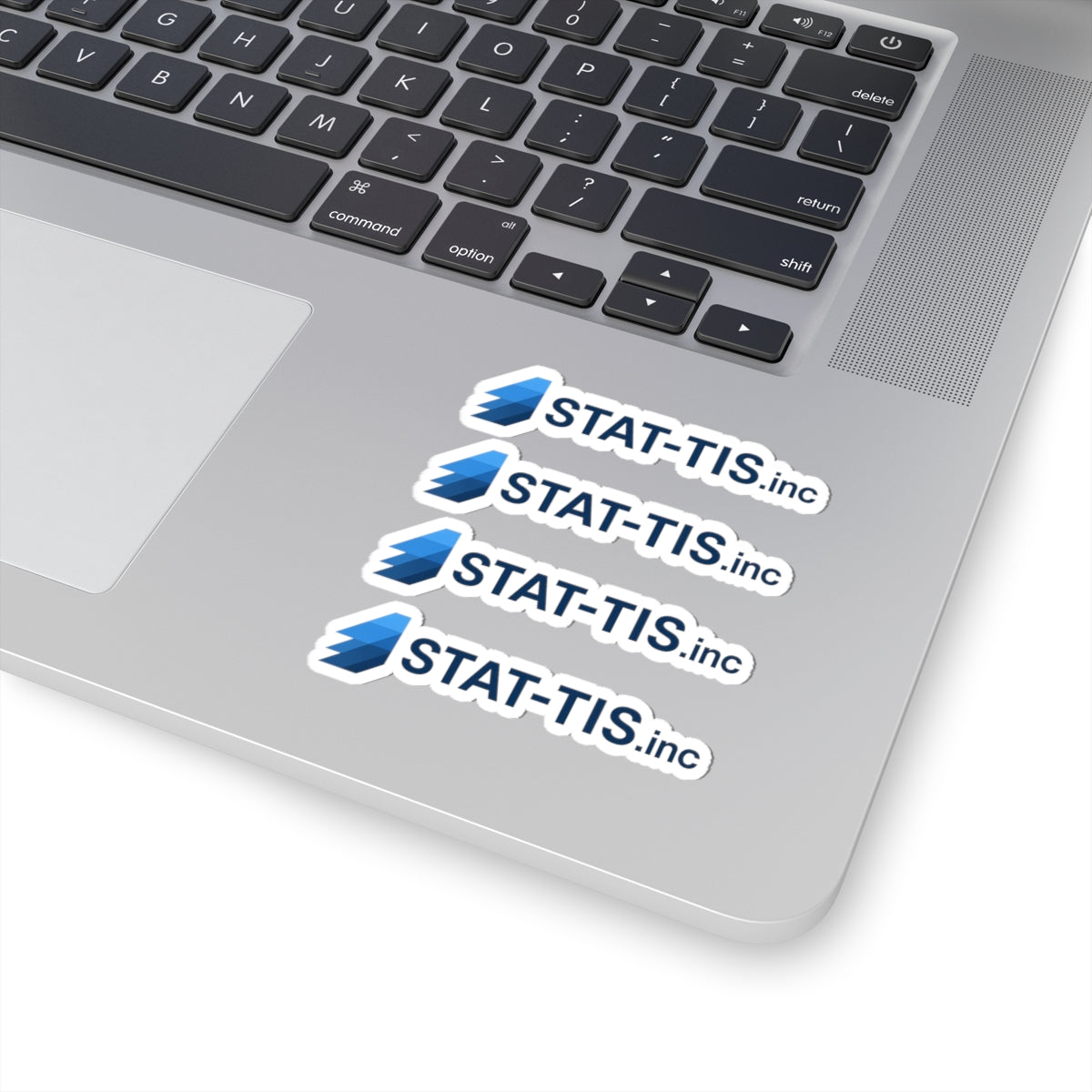 STAT-TIS - Kiss-Cut Stickers of STAT-TIS Logo with Name