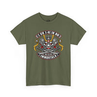 Dynasty I Co 1-41 IN BN EST 1917 Minimalist - Unisex Heavy Cotton Tee