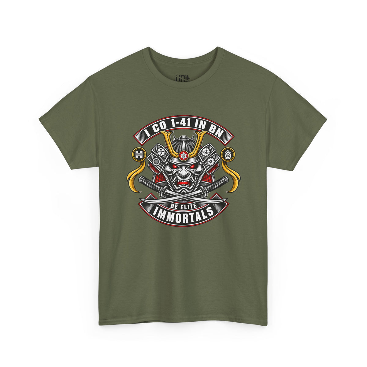 Dynasty I Co 1-41 IN BN EST 1917 Minimalist - Unisex Heavy Cotton Tee
