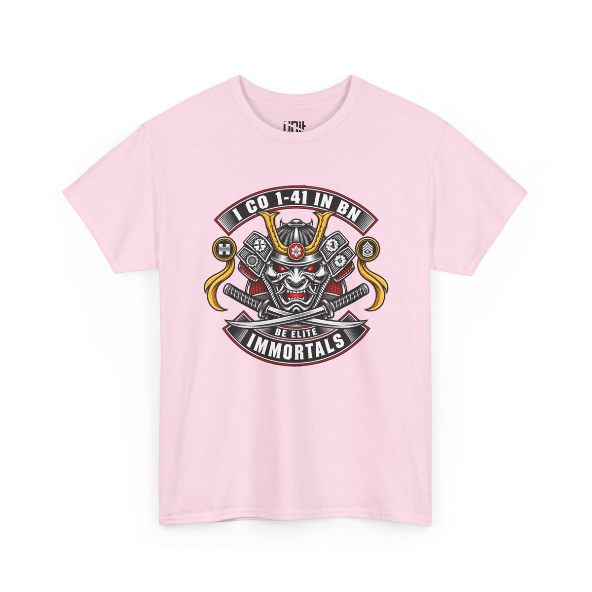Dynasty I Co 1-41 IN BN EST 1917 Minimalist - Unisex Heavy Cotton Tee