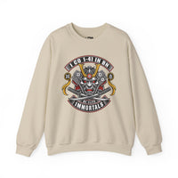 Dynasty I Co 1-41 IN BN - 1-41 EST 1917 Minimalist - Unisex Heavy Blend™ Crewneck Sweatshirt