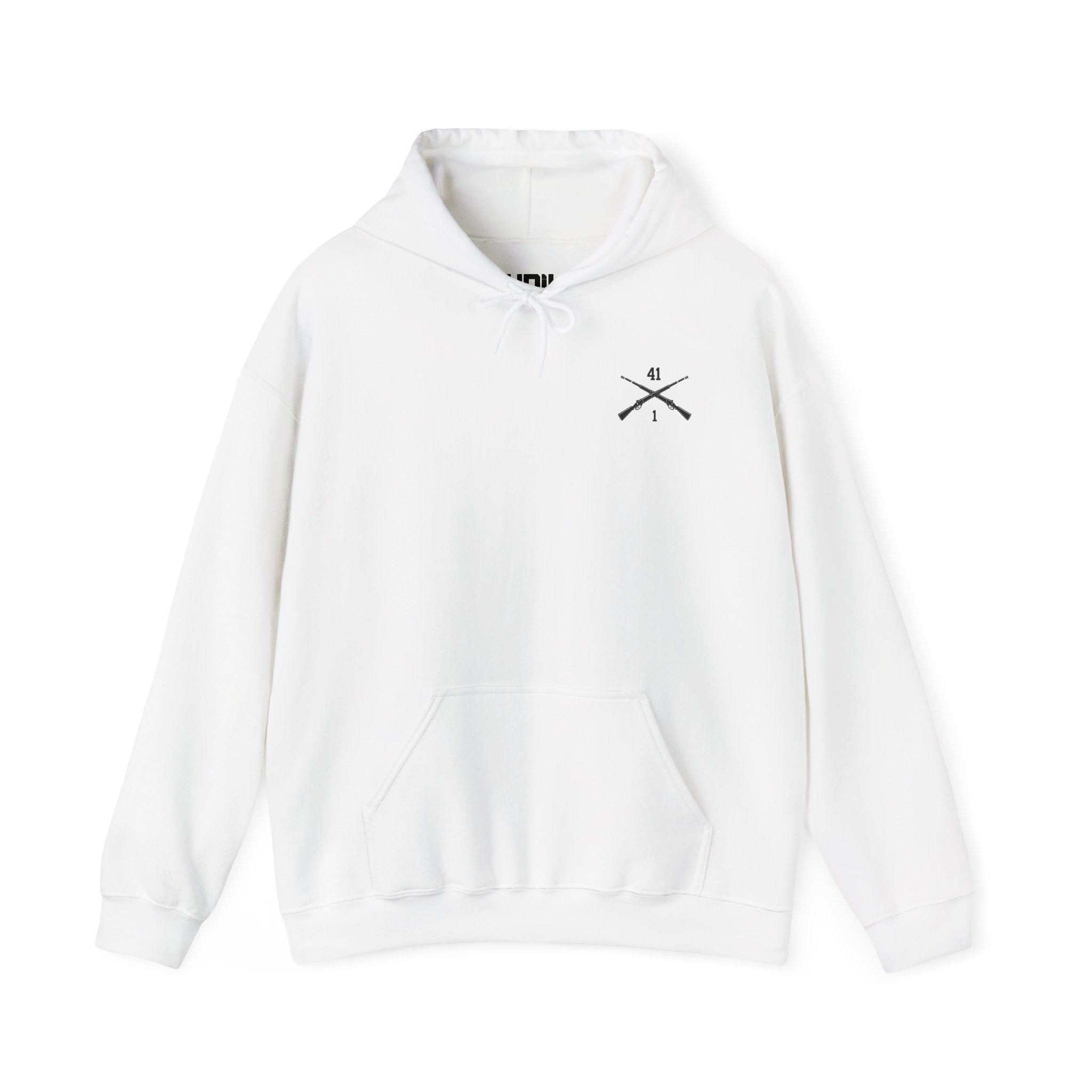 1-41 Infantry Minimalist - Unisex Heavy Blend™ Hooded Sweatshirt
