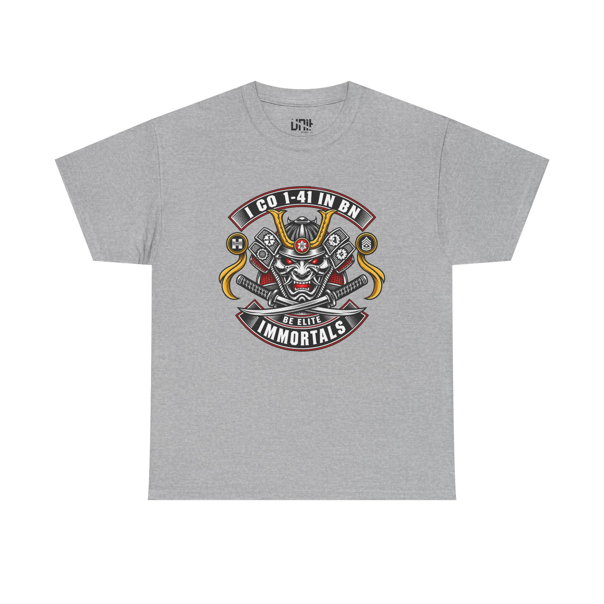 Dynasty I Co 1-41 IN BN EST 1917 Minimalist - Unisex Heavy Cotton Tee