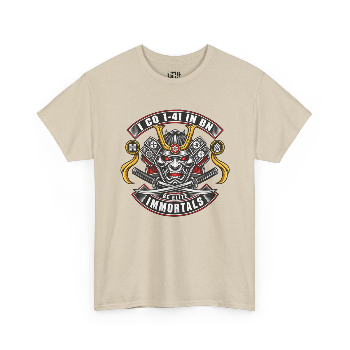Dynasty I Co 1-41 IN BN EST 1917 Minimalist - Unisex Heavy Cotton Tee