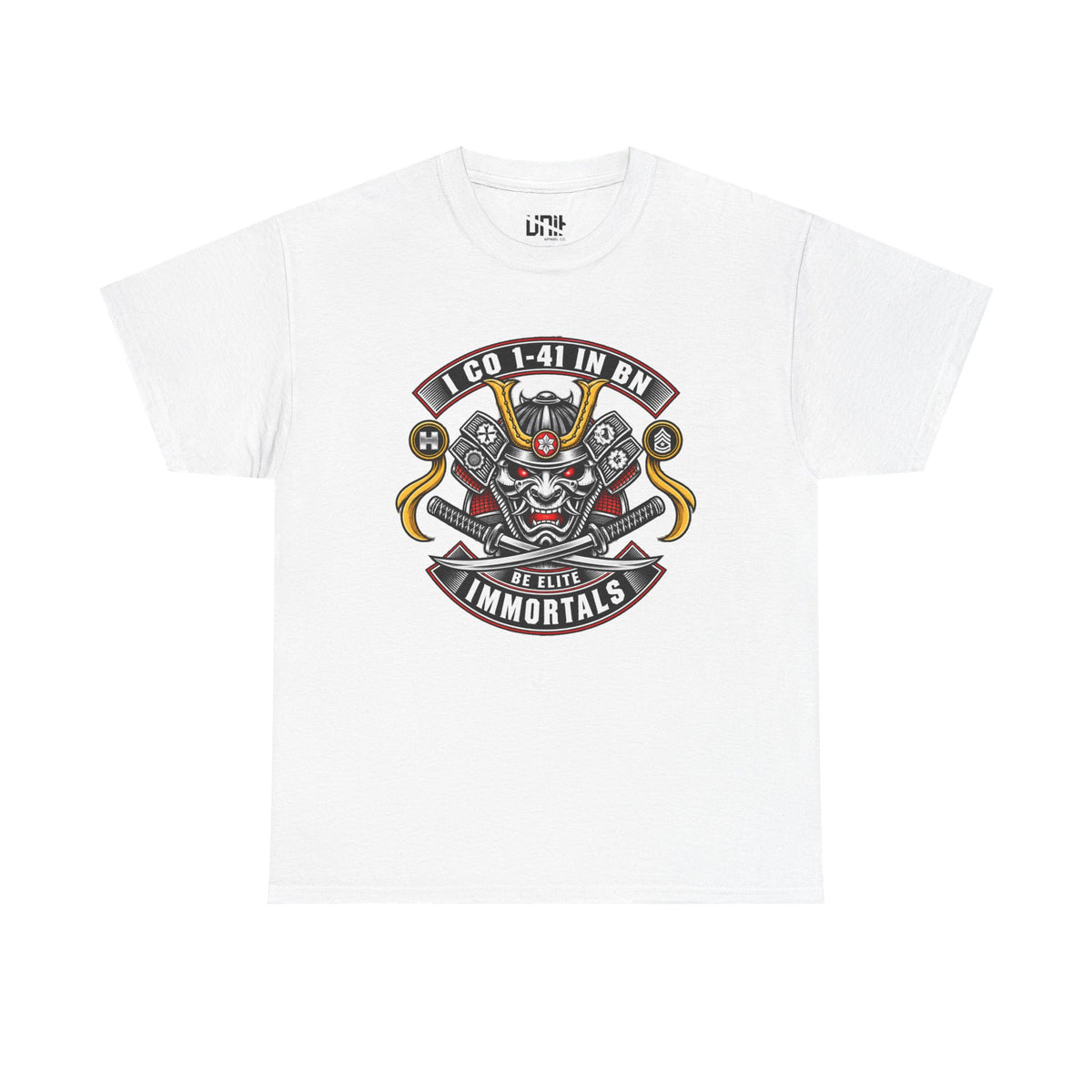 Dynasty I Co 1-41 IN BN EST 1917 Minimalist - Unisex Heavy Cotton Tee