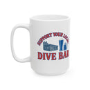 Rome's Bar - Rome's Ceramic Mug (Support Your Local Dive Bar)
