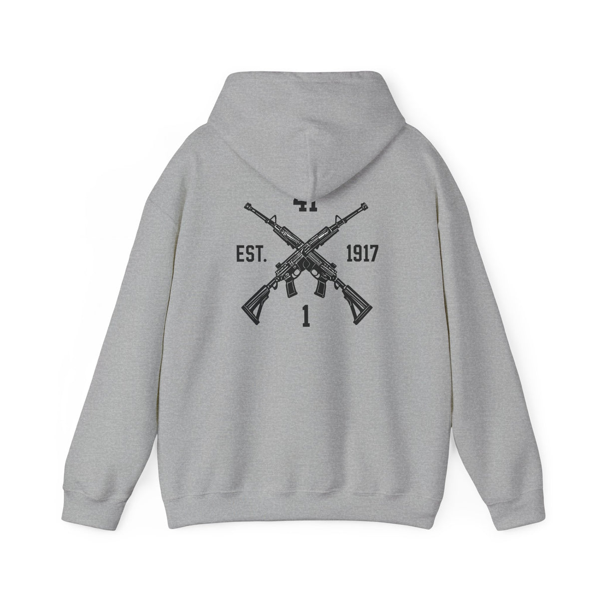 Dynasty EST 1917 41-1 Minimalist - Unisex Heavy Blend™ Hooded Sweatshirt