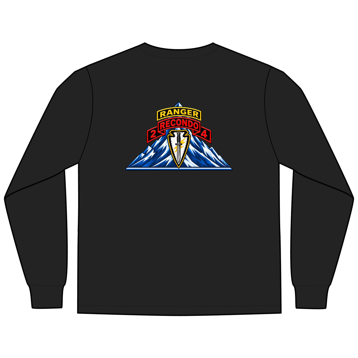 Dynasty Ranger Recondo Sense and Strike  - Men's Long Sleeve Tee