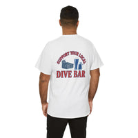 Rome's Bar - Unisex Heavy Cotton Tee (Support Your Local Dive Bar)