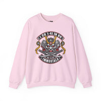 Dynasty I Co 1-41 IN BN - 1-41 EST 1917 Minimalist - Unisex Heavy Blend™ Crewneck Sweatshirt