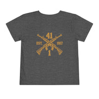 Dynasty 1-41 EST 1917 D1- Toddler Short Sleeve Tee
