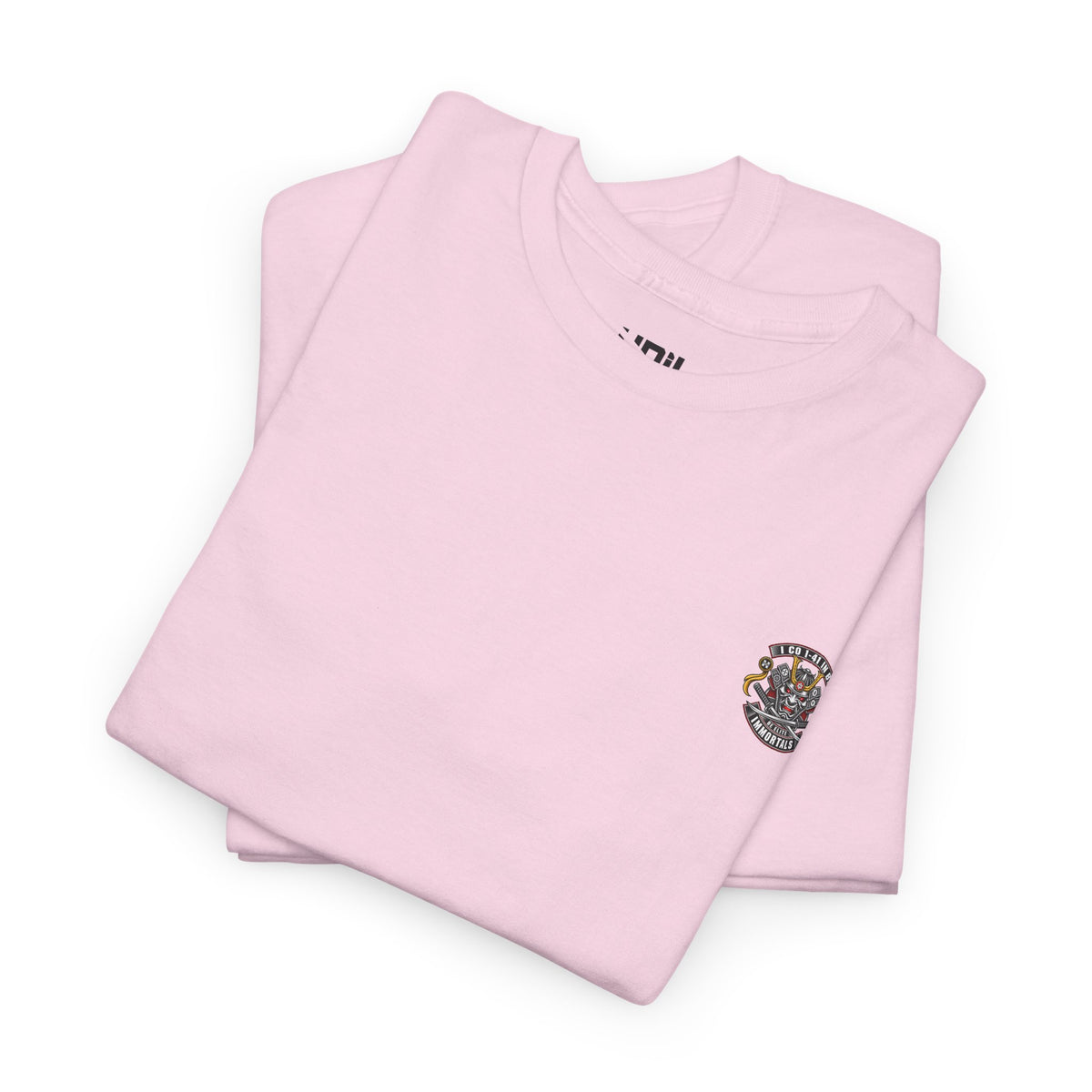 Dynasty I Co 1-41 IN BN EST 1917 1 Minimalist - Unisex Heavy Cotton Tee
