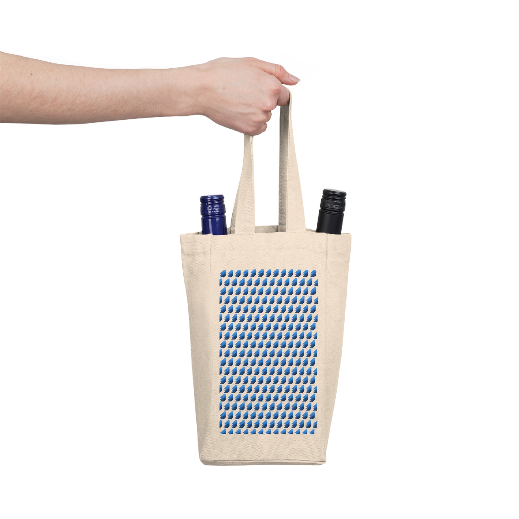 STAT-TIS - Double Wine Tote Bag