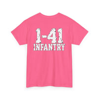 1-41 Infantry EST 1917 D3 - Unisex Heavy Cotton Tee