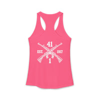 Dynasty 1-41 EST 1917 D1 - Women's Ideal Racerback Tank
