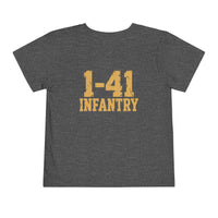 Dynasty 1-41 Infantry D3- Toddler Short Sleeve Tee