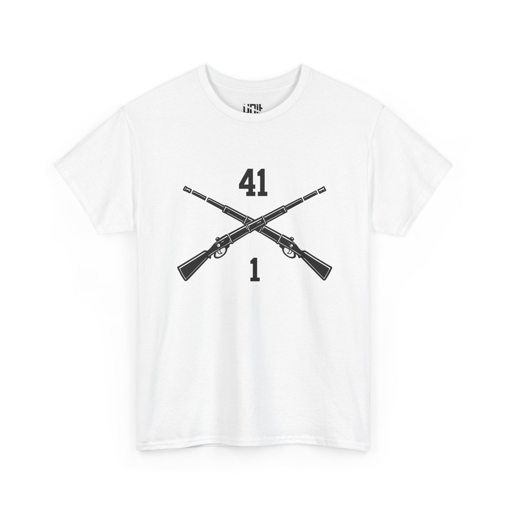 1-41 Infantry - Unisex Heavy Cotton Tee