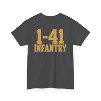 1-41 Infantry EST 1917 D3 - Unisex Heavy Cotton Tee