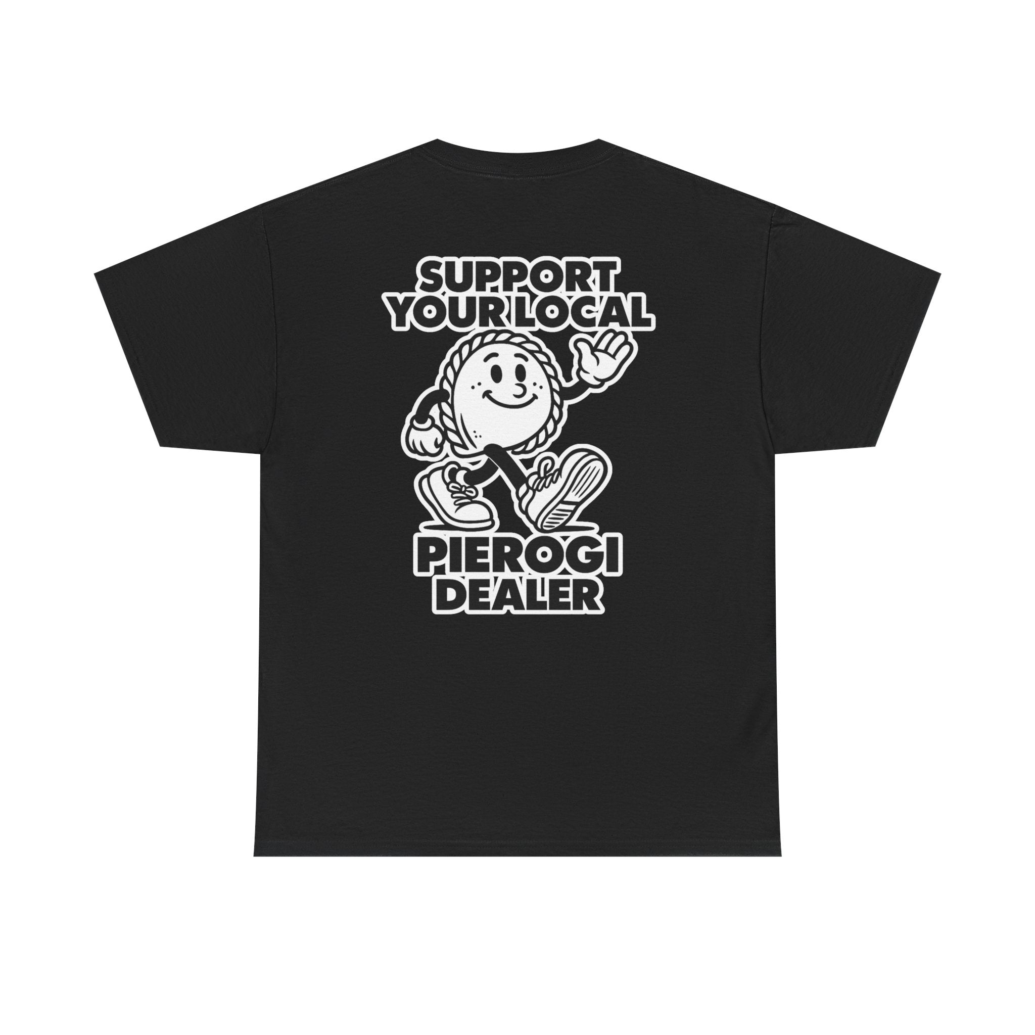 Rome's Bar - Unisex Heavy Cotton Tee (Support Your Local Pierogi Dealer)