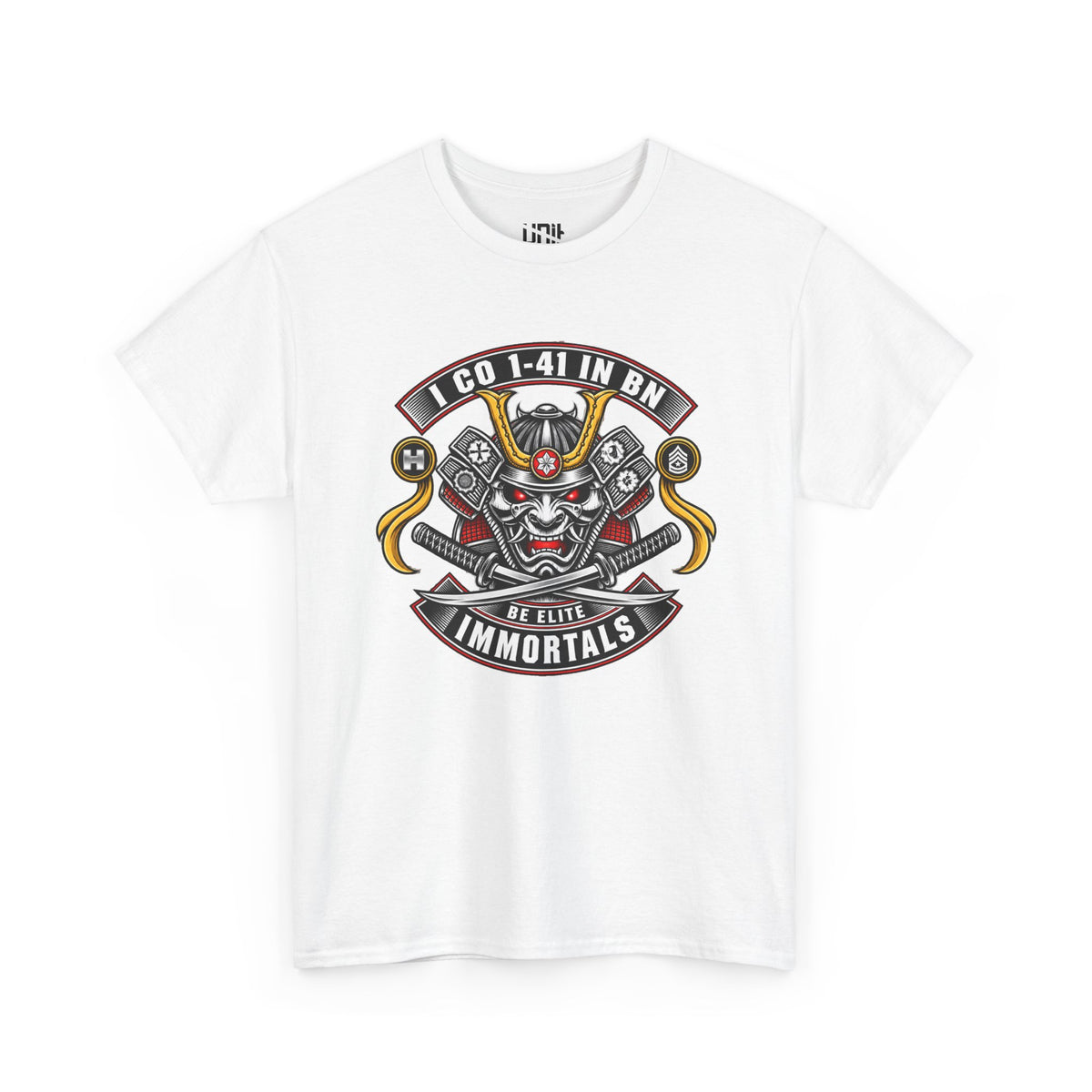 Dynasty I Co 1-41 IN BN EST 1917 Minimalist - Unisex Heavy Cotton Tee