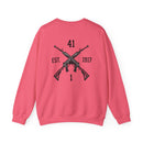 Dynasty I Co 1-41 IN BN - 1-41 EST 1917 Minimalist - Unisex Heavy Blend™ Crewneck Sweatshirt