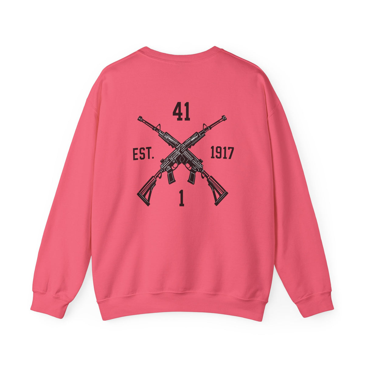 Dynasty I Co 1-41 IN BN - 1-41 EST 1917 Minimalist - Unisex Heavy Blend™ Crewneck Sweatshirt