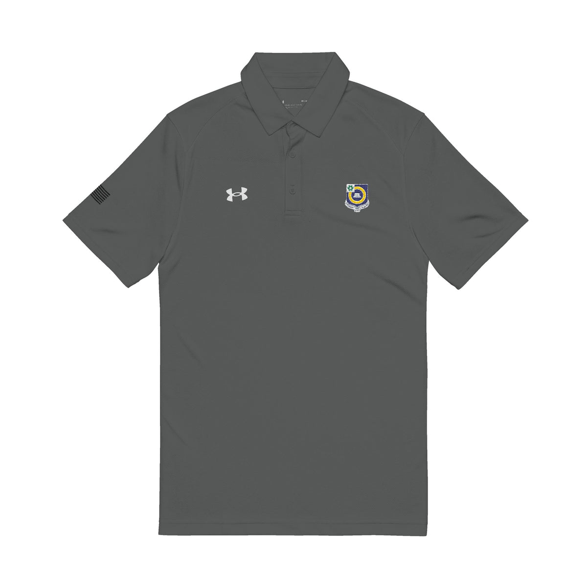 1-41 BN 1 Crest Flag - Under Armour® Men's Polo Shirt (Embroidery)