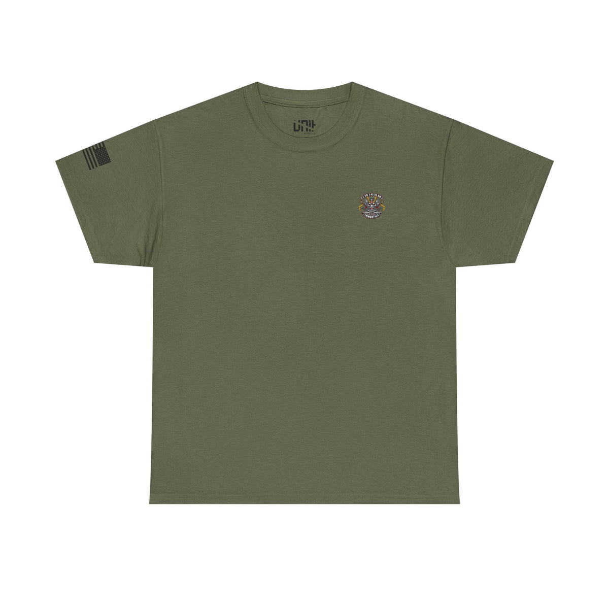 Dynasty I Co 1-41 IN BN EST 1 1917 Minimalist - Unisex Heavy Cotton Tee
