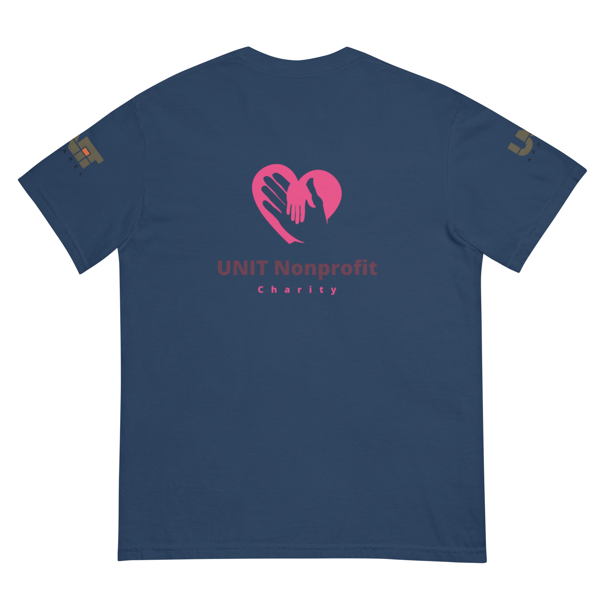 Unisex garment-dyed heavyweight t-shirt